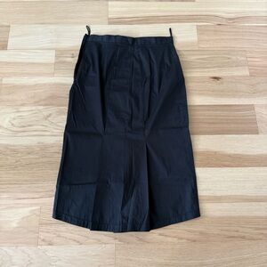 Prada Midi Black Skirt Size 44 US 4